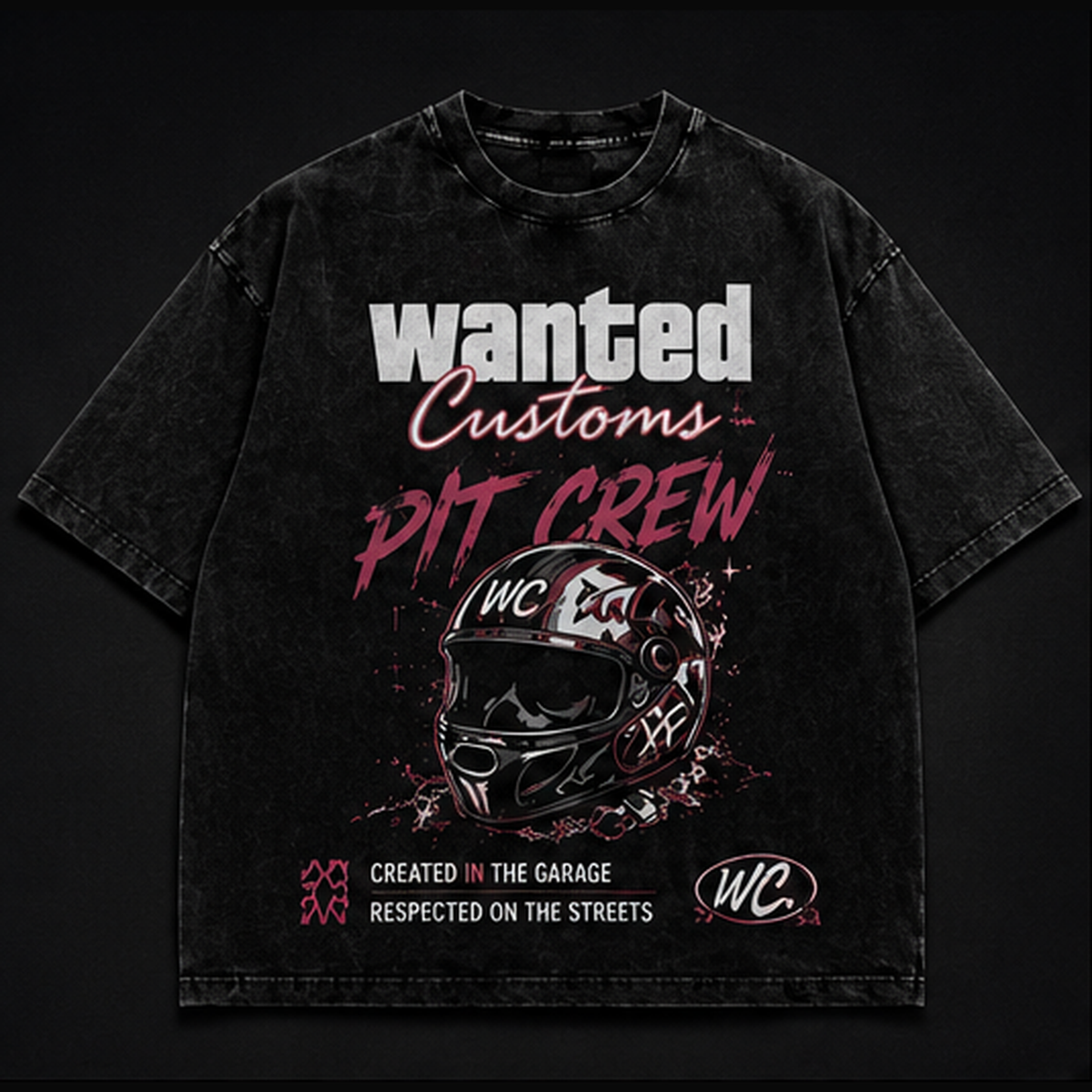 Pit Crew Tee front product view