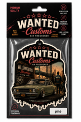 WNTD AIR Pine air freshener product packaging